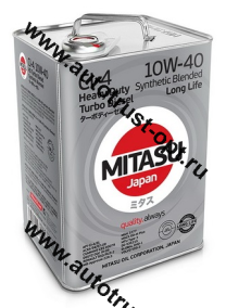 Mitasu SUPER DIESEL 10W40 CI-4 (п/синт)  6л. MJ-222/6