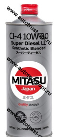 Mitasu SUPER DIESEL 10W30 CI-4 (п/синт) 1л. MJ-221/1