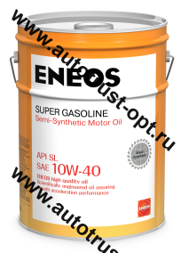 ENEOS Gasoline Super 10W40 SL (п/синт)  20л