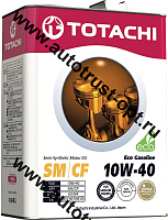 Totachi Eco Gasoline 10W40 SN/CF (п/синт)  4л