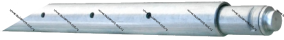 DOLEZYCH Штанга распорная телескопическая  для ширины бортов 2,35-2,72 м, диаметр 38 мм, стальная