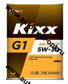 GS KIXX G1 5W40 SN/CF/SP (синт)  4л 