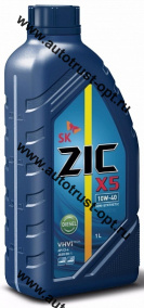 Zic X5  10W40 Diesel CI-4 (п/синт)  1л