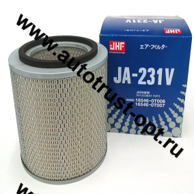 JHF Фильтр воздушный JA-231V/A-275V (16546-0T006/16546-0T007)