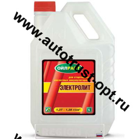 Электролит Oil Right 5л  1.27 г/см 