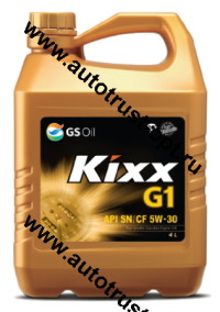 GS KIXX G1 5W30 SN/CF/SP (синт) 4л  