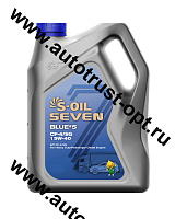 S-OIL  BLUE#5 15W40 CF-4/SG (п/синт)   4л