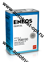 ENEOS Gear Oil GL-4 75W90 трансмиссионное масло  4л