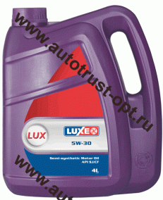 Luxe LUX 5W30 SJ/CF (п/синт)  4л