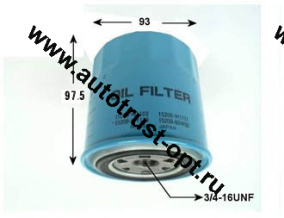 TopFils фильтр масляный C-206