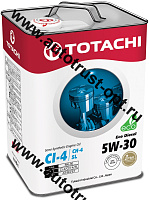 Totachi Eco Diesel 5W30 CI-4/SL (п/синт)   6л