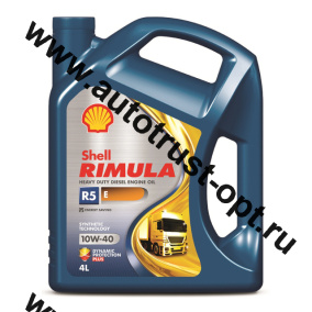 Shell Rimula R5 E 10W40 CI-4 (п/синт)  4л