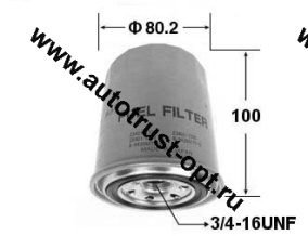 TopFils Фильтр топливный FC-607/FC-175