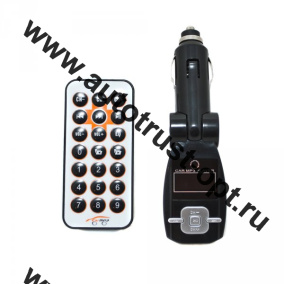 FM модулятор TRANSMITTER M-052 (black, USB/microSD)