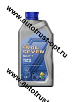 S-OIL  BLUE#5 15W40 CF-4/SG (п/синт)   1л