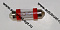 Светодиод 12V AC-2 RED FE-T11x36 S8.5 2LED (салон, номерн. знак) Маяк