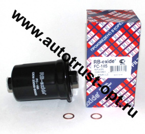 RB-exide Фильтр топливный FC-185 (23300-50020 23300-53020, 23300-46050,23300-46090  DF-013-1/113-1