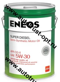 ENEOS Diesel Super  5W30 CG-4 (п/синт)  20л