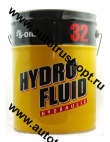 S-OIL HYDRAULIC OIL l 32 гидравлическое масло (п/синт) 20л