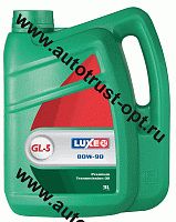 Luxe 75W90 GL-5 трансмиссионное масло (п/синт)  3л