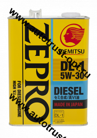 Idemitsu Zepro Diesel 5W30 DL-1 (п/синт)  4л