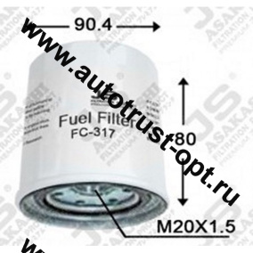 TopFils Фильтр топливный FC-317