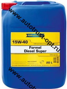 Ravenol Formel Super Diesel 15W40 CF-4 (мин) 20л 