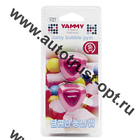 YAMMY Ароматизатор на дефлектор Bubble Gum, жидкий (66946)