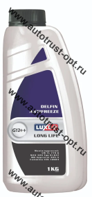 Luxe Антифриз --40°C G12++ (фиолетовый, белая канистра)  1кг