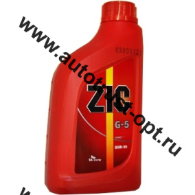 Zic G-5 80W90 GL-5 трансмиссионное масло   1л 